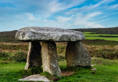 Lanyon Quoit - Cornwall, İngiltere 'de dolmen