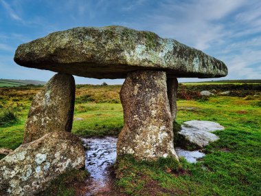 Lanyon Quoit - Cornwall, İngiltere 'de dolmen