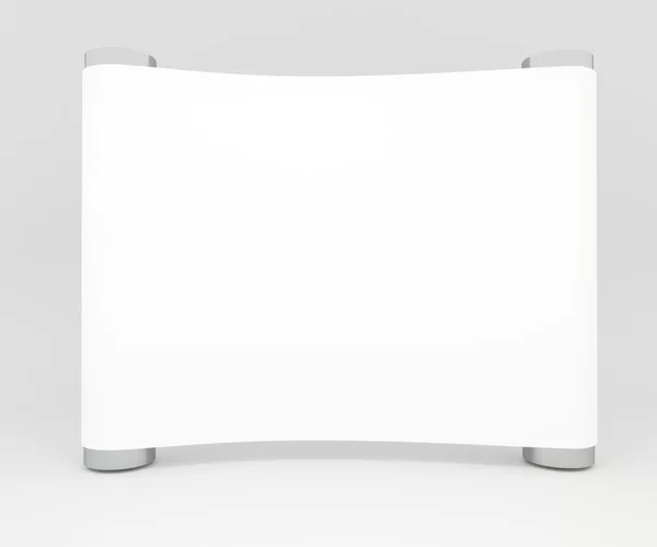 Blank trade show booth for design — Stock Photo, Image