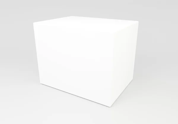 Caja en blanco —  Fotos de Stock