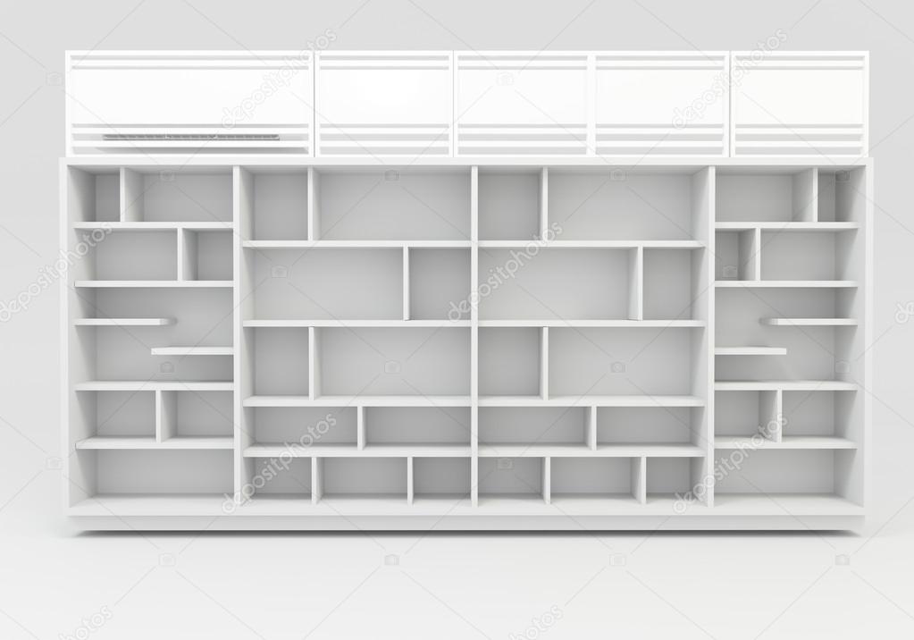 White Book shelves