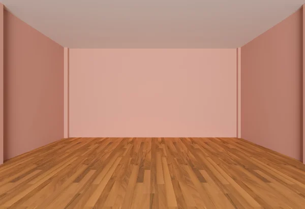 Empty room green wall — Stock Photo, Image