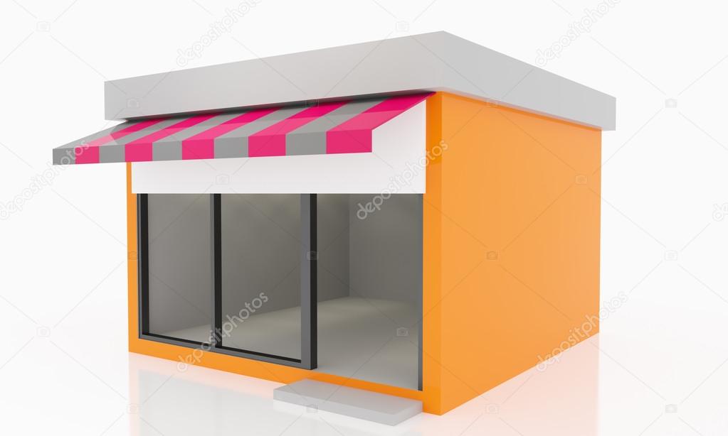 Modern Empty Shop 