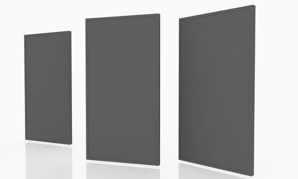 Schwarze Tafel leer — Stockfoto