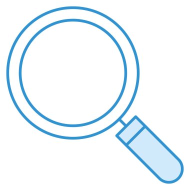 Cam & büyüteç için iş ve teknoloji simgesi 