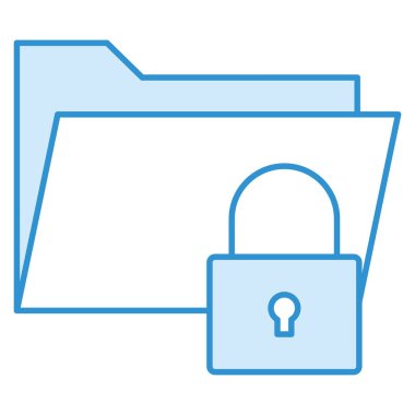 Özel & güvenlik için iş ve teknoloji simgesi 