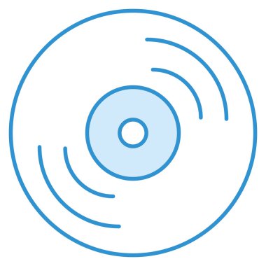 DVD & disk için iş ve teknoloji simgesi 