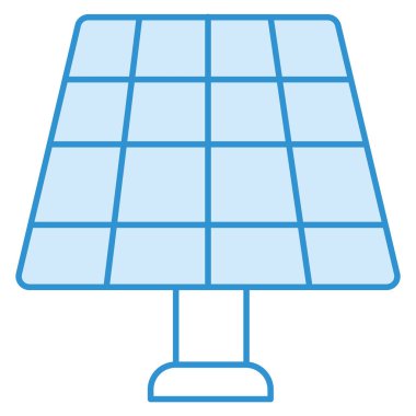 Panel enerjisi için iş ve teknoloji simgesi 