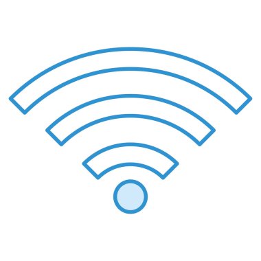 Sinyal & kablosuz için iş ve teknoloji simgesi 