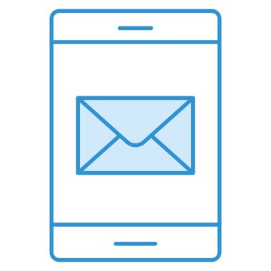 İleti & cep telefonu için iş ve teknoloji simgesi 