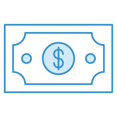 Para ve para birimi için iş ve teknoloji simgesi 