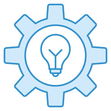 Yenilik kurmak için iş ve teknoloji simgesi 