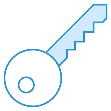 Erişim & kilidi için iş ve teknoloji simgesi 