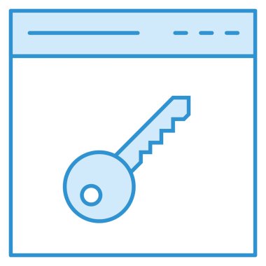 Tarayıcı & İnternet için iş ve teknoloji simgesi 