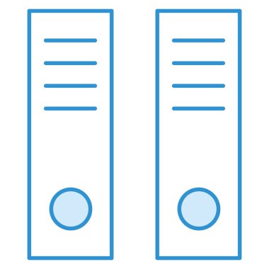 Dosya & belgesi için iş ve teknoloji simgesi 