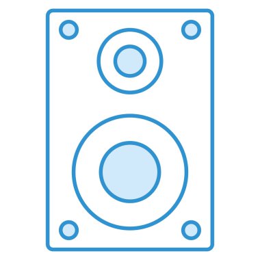 Hoparlör için iş ve teknoloji simgesi 