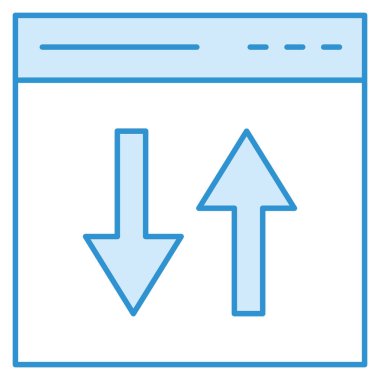 İnternet indirmek için iş ve teknoloji simgesi 
