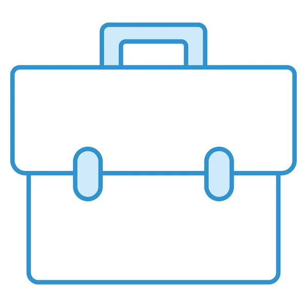 Geschäfts Und Technologie Ikone Für Tasche Aktentasche — Stockvektor