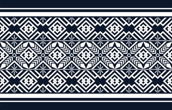 Geometrische Ethnische Muster Traditionelles Design Für Hintergrund Teppich Tapete Kleidung — Stockvektor