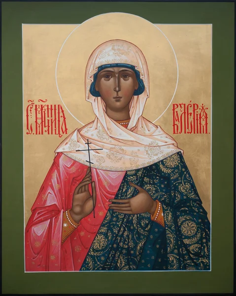 O santo mártir cristão Valeria — Fotografia de Stock