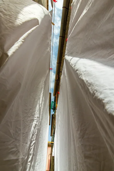 İtalyan kırsal köy geleneksel mimarisinde