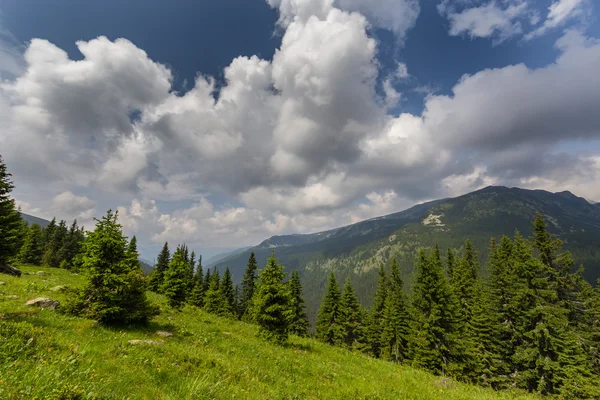 Wunderschöne Berglandschaft in den Siebenbürger Alpen — Stockfoto