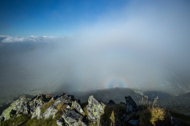 Transilvanya Alpleri'nde güzel dağ manzarası