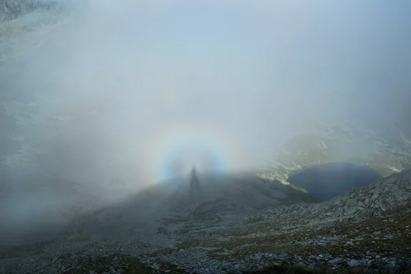 Hermoso paisaje de montaña en los Alpes transilvanos — Foto de Stock