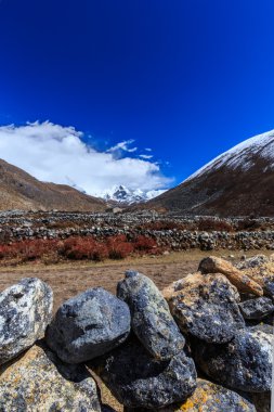 Himalaya dağ manzarası
