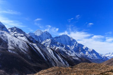 Himalaya dağ manzarası