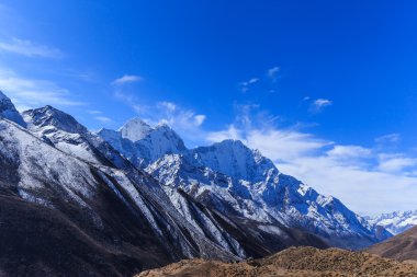 Himalayalar güzel Alp sahne