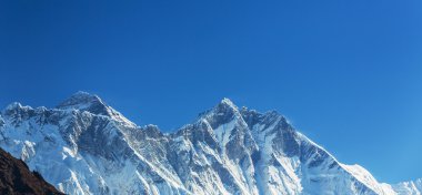 Himalaya dağ manzarası