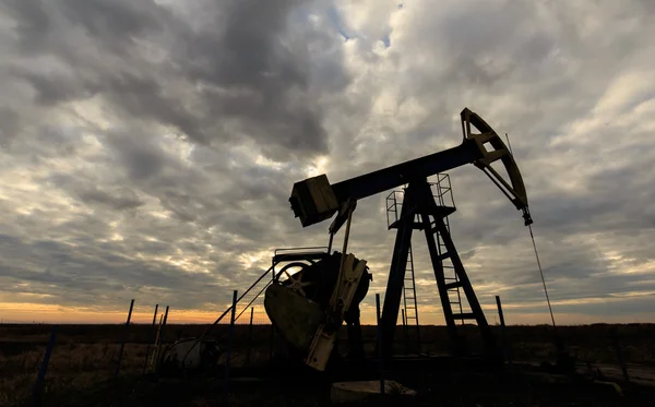 Endüstriyel petrol ve gaz iyi — Stok fotoğraf