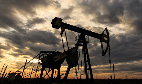 Przemysłowe ropy i gazu oraz — Zdjęcie stockowe