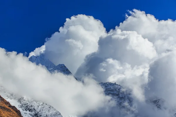 Alpine landskaber i Himalaya - Stock-foto