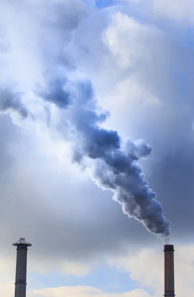 Heavy smoke — Stock Photo, Image