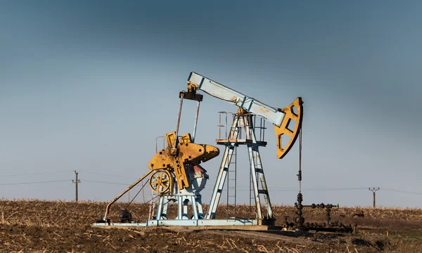 Dobrze działające ropy naftowej i gazu — Zdjęcie stockowe