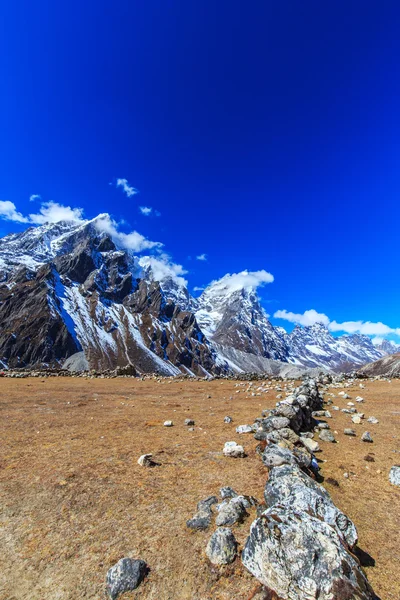 Dağ manzarası Himalaya, Nepal — Stok fotoğraf