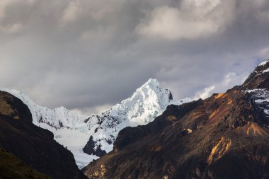Andes güzel dağ manzarası