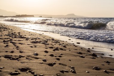 Sıcak bir gün bir yaz sahilde, Yunanistan