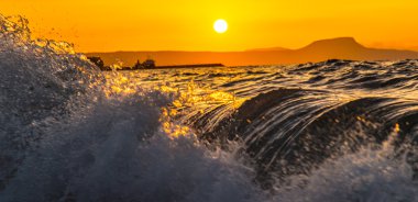 Sıcak bir gün bir yaz sahilde, Yunanistan