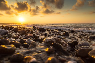 Sıcak bir gün bir yaz sahilde, Yunanistan