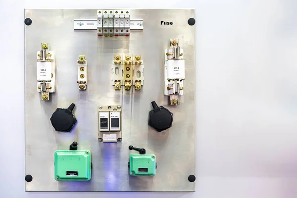 Ioi 장치나 스위치 차단기와 액세서리들 — 스톡 사진