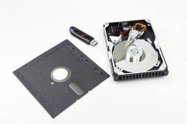 Bilgisayar veri depolama teknolojisi için yedek veri sürücüsü için sabit disk ve aygıt