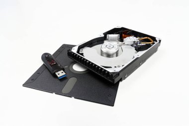 Bilgisayar veri depolama teknolojisi için yedekleme veri sürücüsü için sabit disk ve aygıt 