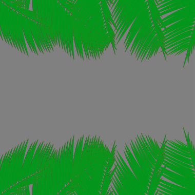 Desen arkaplan duvar kağıdı çizimi için hindistan cevizi yeşili 