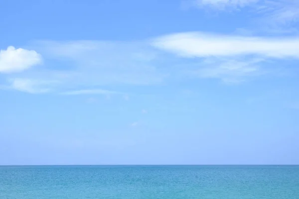 Landscapes View Atmosphere Beautiful Sand Sea Color Sky Beach Phuket — Stock Photo, Image