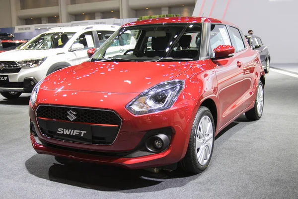 Bangkok Dec 2020 Car Show Suzuki Swift Auto Shows Other — Stock Photo, Image