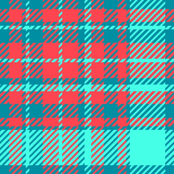 Graphics Design Seamless Fabric Pattern Style Fabric Scottish Vector Illustration — Stock Vector