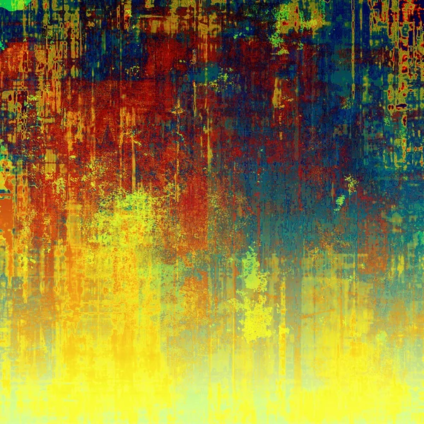 Fundo grunge velho com textura abstrata delicada e padrões de cores diferentes — Fotografia de Stock